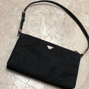 Authentic Prada nylon mini handbag